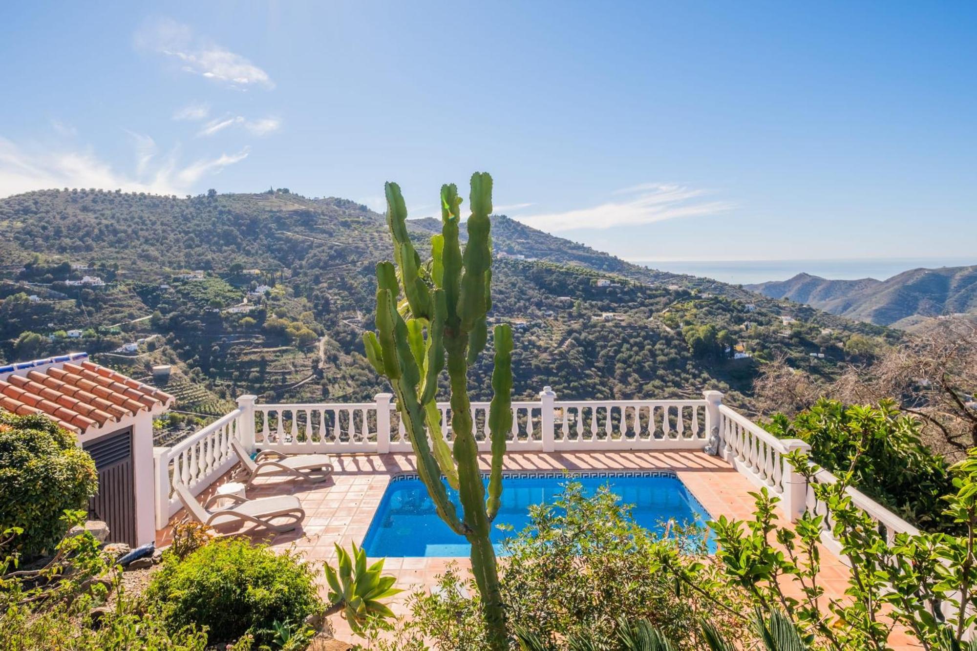 Casa La Siesta Villa With Magical View Own Pool Málaga Exterior foto